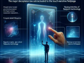 "Apple's Liquid Glass Interface showcased on a Mac laptop screen, highlighting its innovative design and haptic feedback features in the latest Mac lineup."
