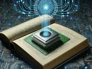 "AI-generated synthetic voices used in audiobooks revolutionizing the audiobook market segment, showcasing advanced technology and diverse voice options."