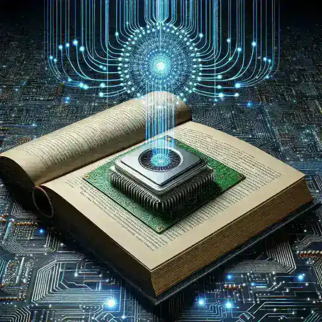 "AI-generated synthetic voices used in audiobooks revolutionizing the audiobook market segment, showcasing advanced technology and diverse voice options."