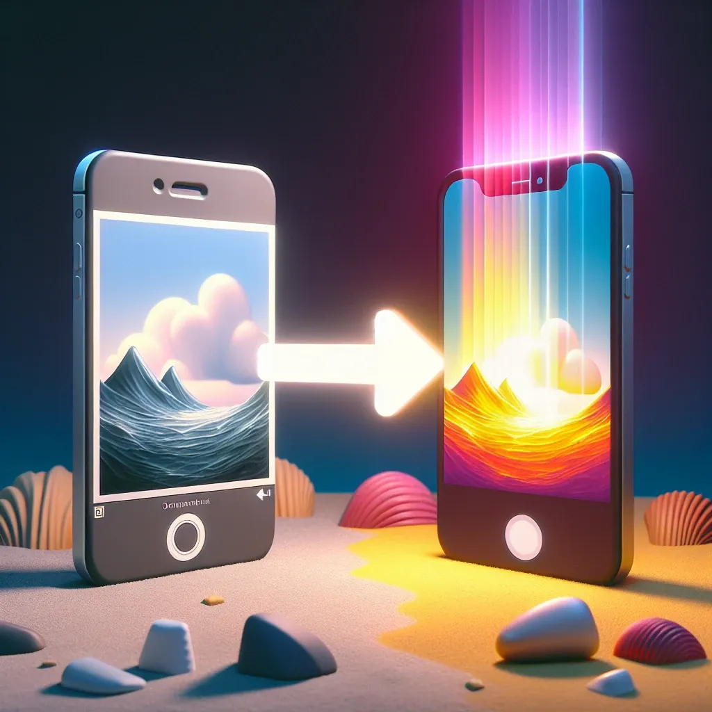 "Person using an iPhone to change HEIC photos to JPG format, illustrating the steps from the article 'How to Change HEIC to JPG: Complete Guide to Converting iPhone Photos'."