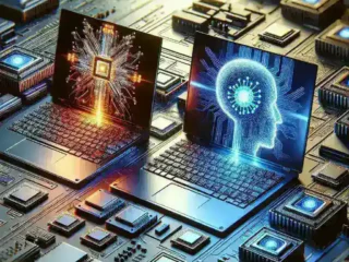 "DIY Edition Framework Laptops showcasing Intel Ultra and AMD AI technology launching in 2025, highlighting modular design and customizable features for tech enthusiasts."
