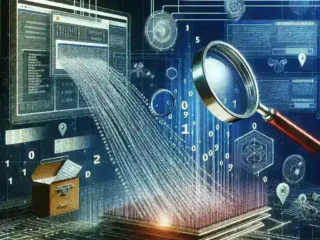 "Illustration of dynamic web table scraping process, showcasing code snippets and data extraction tools for effective web page analysis in an article titled 'How to Scrape Dynamic Tables from Web Pages: A Comprehensive Guide for Data Extraction'."